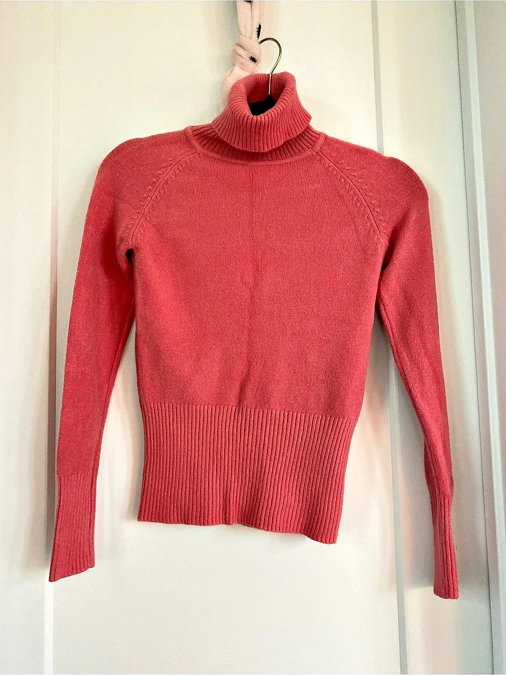 Pink Turtleneck Sweater Like New